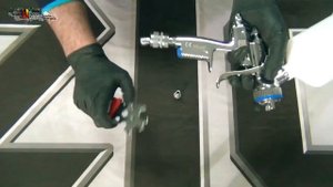 ITALCO H-1000B КРАСКОПУЛЬТ С ВЕРХНИМ БАЧКОМ