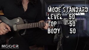 The MOOER Acoustikar Acoustic Simulator Pedal Demo and Review