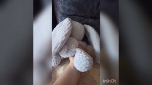 зайка плюшевый