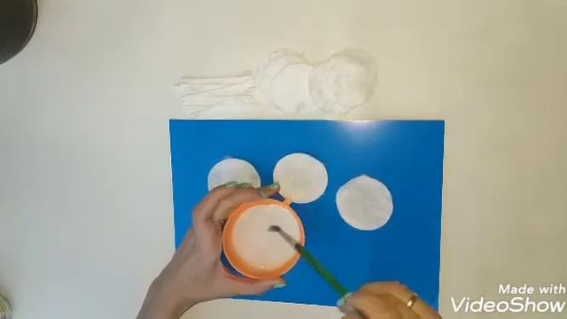 Аппликация- Тучка