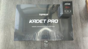 TSProF Kadet Pro + Axicube One. Заточка складного ножа НОКС Ронин. Веневские Алмазы МС-1