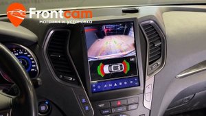 Магнитола Teyes TPRO 2 для Hyundai Santa Fe 3 на ANDROID (Tesla style)