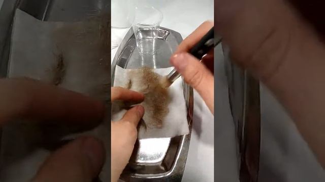 Как чистить постиж. How to clean wigs and beards. смотреть онлайн