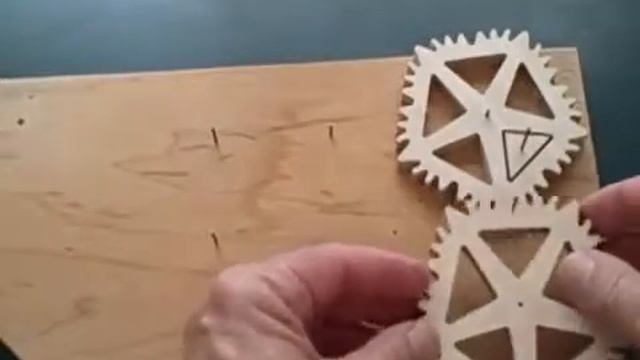 Шестерёнки из дерева