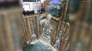 ПОТРЯСАЮЩИЙ 3D СТРИТ-АРТ