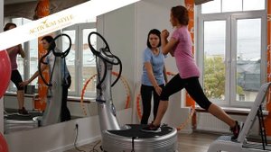 Комплекс упражнений для ног и ягодиц. Тренажер Power Plate