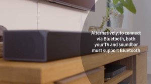 How to Connect a Soundbar to your Samsung TV | Samsung UK
