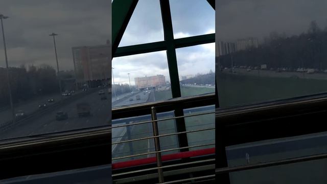 Переход от ст.м Партизанская к ст.Соколиная гора.МЦК.