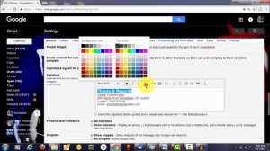 How to add | Create Permanent Signature & Logo to Email in Gmail