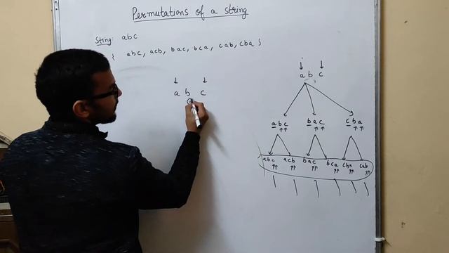 3.a) Permutations of a string || Backtracking смотреть онлайн