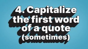 8 Capitalization Rules You Should Know