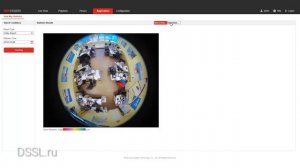 Камера 360 градусов, разрешение 4 К Hikvision DS 2CD63C2F IVS