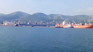 #Новороссийск Цемесская бухта, прогулка на теплоходе, трек Оtkrovenie исполнитель Sergei Markov