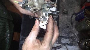 Пусковая диафрагма от "Озона" в карбюраторе Никки. Мазда 626.