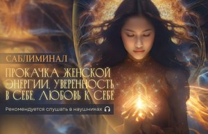 САБЛИМИНАЛ | женская энергия | уверенность в себе | любовь к себе