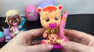 Cry Babies Surprise Dolls & Pets Magic Tears Series 2 Bottle Houses Toy Unboxing & Review