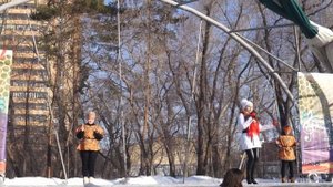 Масленица Парк Кирова Арт дуэт Крылья Творческая Студия Крылья. Светлана Ледянкина