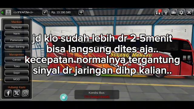 APK MOD BUSSID UNLIMITED NO ADS || NYEPER DLL NORMAL TANPA MT MANAGER