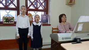 Вокальный дуэт: Крутиков Артём, Комочкина Ариана
муз. П. Чайковского, сл. А. Плещеева_"Зима"