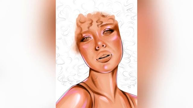 Процесс рисования портрета смотреть онлайн