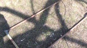 Разборные стойки под виноград своими руками