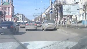 ДТП на перекрестке Новой и Циолковского (Рязань)