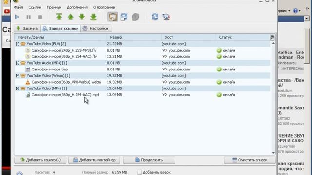 Скачиваем файлы с Ютуба.flv смотреть онлайн