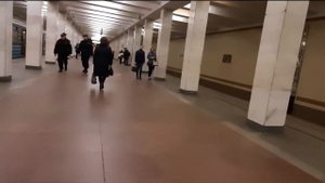 МОСКОВСКОЕ МЕТРО. СТАНЦИЯ КУЗЬМИНКИ