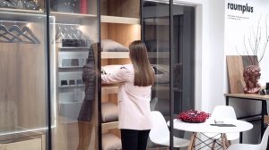 Шкаф-купе с прозрачными дверьми