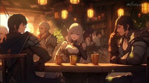 Fantasy Medieval Tavern Music - Relaxing Music for Deep Sleep