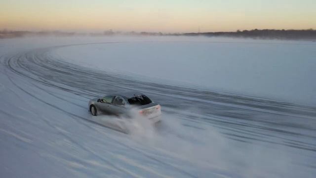 Ледовый трек в Заосиново. Пермь. 4к. смотреть онлайн
