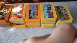 Картриджи Денди! Обзор Моей Ретро Коллекции Картриджей на Dendy NES,Famicom #1