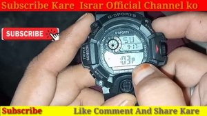 How to set time in Sport watch 7 light watch,Mm 58 watch set time,Set time day ,G sport Watch, Wr3o