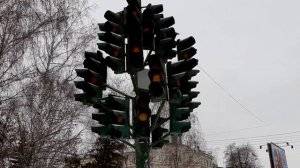 Светофорное дерево в Пензе. Что посмотреть в Пензе? Что посмотреть в России?