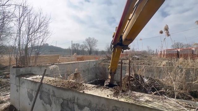 Работа на мини экскаваторе,komatsu pc58-uu-5,Hyundai hd 72,Чечня,Грозный ￼