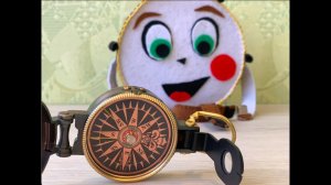 Делаем компас из иголки, нитки и магнита!