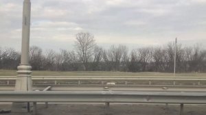 Поездка на автобусе 308 от Метро Домодедовская до Аэропорта Домодедово