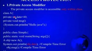 Oops in Java|Comments in Java|Access Modifiers in java |Anna University Syllabus|Oops|Java in Tamil