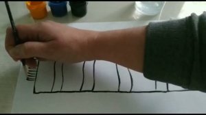 Рисование.  Полотенце 3-5