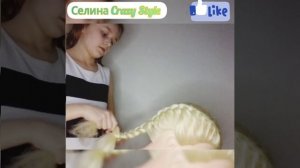 Плетение Кос на Манекене.