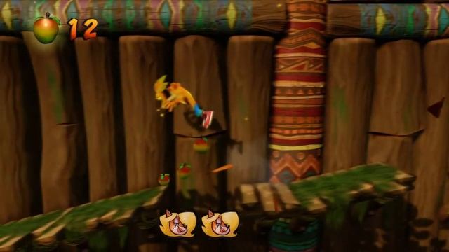 Crash Bandicoot - Быстрый фарм жизней в самом начале игры смотреть онлайн