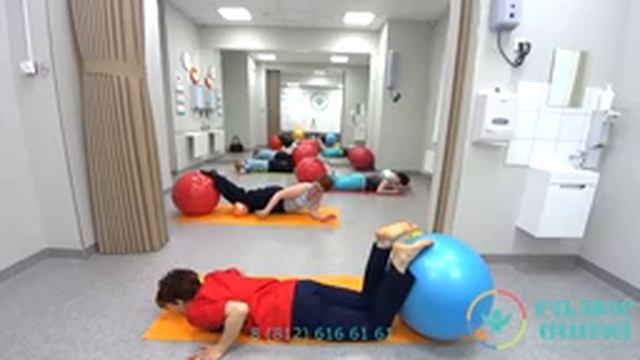 Фитбол- универсальный тренажер для всех групп мышц смотреть онлайн