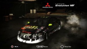 NFS Most Wanted Mitsubishi Evo Vinyls