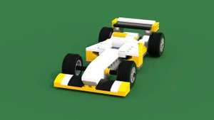 Болид Формула 1 из Лего - альтернативная сборка LEGO 31046