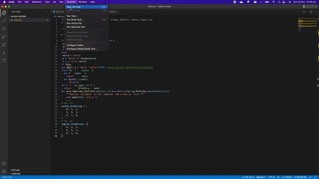 How to Set-Up Black to Automatically Reformat Your Code in Visual Studio Code