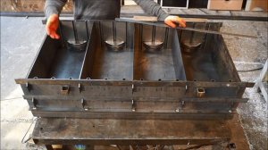 Форма для изготовления Твинблока: Пеноблок Полистиролбетон Газобетон Газозолоблок