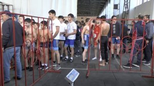 Взвешивание борцов во Владикавказе, "Лучший детский тренер"!