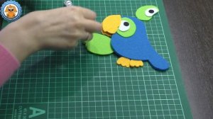 Игрушки из фетра от выкройки до конечного результата #002 Самые нужные материалы для работы с фетро