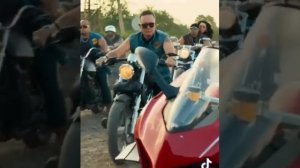 Наехала на байкеров