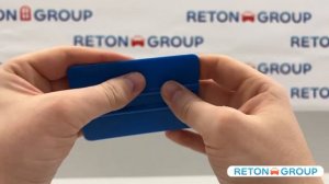 Пластиковый ракель для работы с самоклеющейся пленкой Reton Group / Шпатель пластиковый /для обоев